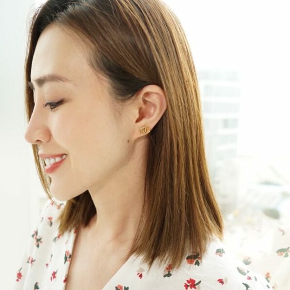 CD earrings 108186 - Image 3
