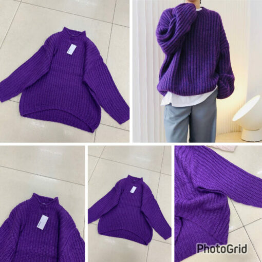 FRE purple sweater