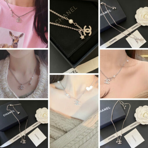 Chanel star pearl necklace 101982