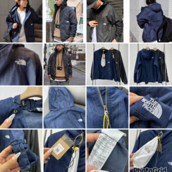 TNF Denim Hooded Unisex Jacket