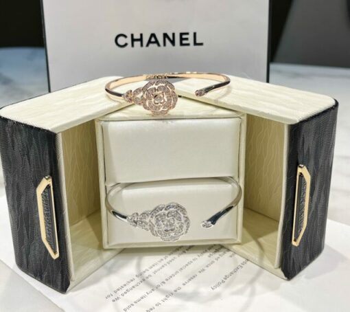 Chanel camellia bangle 112700(silver) - Image 3