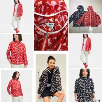 AIGLE windbreaker red 40