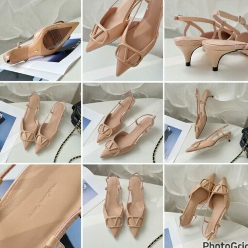 Weslien Rowe slingback nude 39