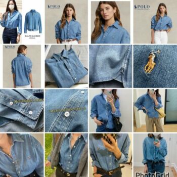 RL denim shirt