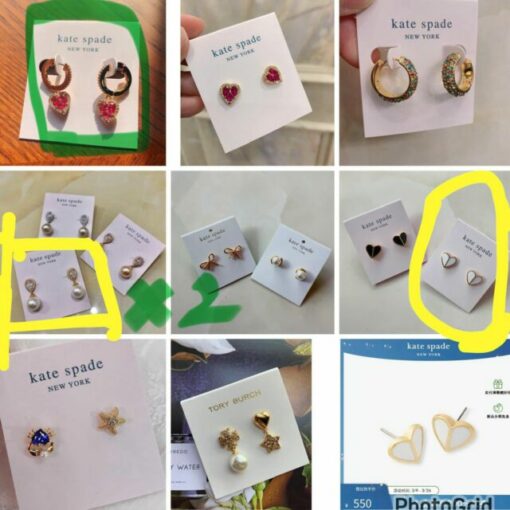 Kate spade earrings ( Monica)