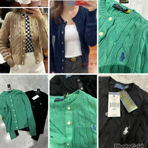 RL cardigan black xs