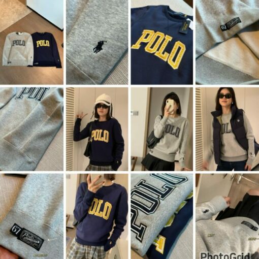 Polo embroidery sweater