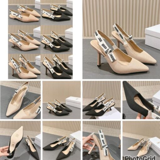 J'ADIOR ribbon pumps  （ Flats 37）