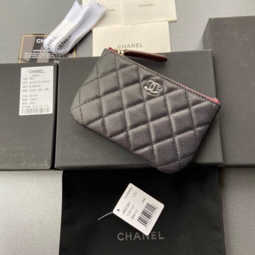 CL chanel zipper pouch