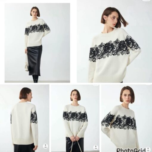 LC knit sweater