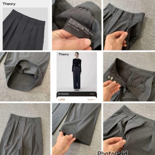 Theory pleated pants