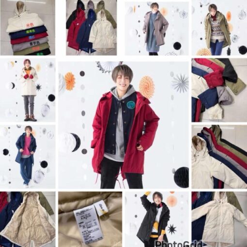 GE Quilted coat ( rmk col & size)