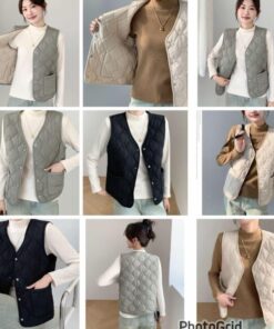 BL quilted vest ( remark col & size)
