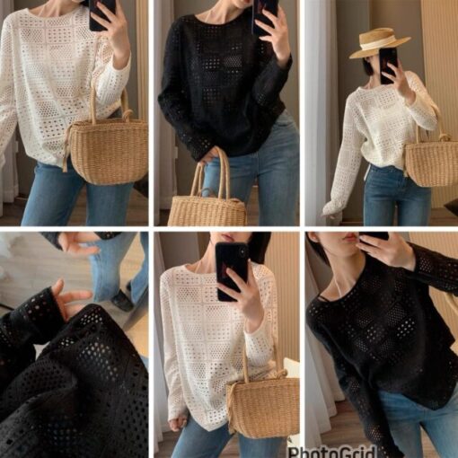 SAN crochet top
