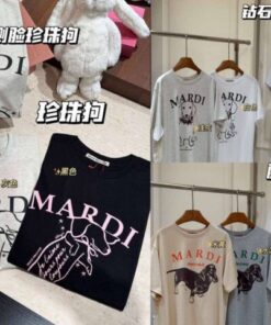 Mardi 臘腸狗 tee ( 備註想要嘅顏色）