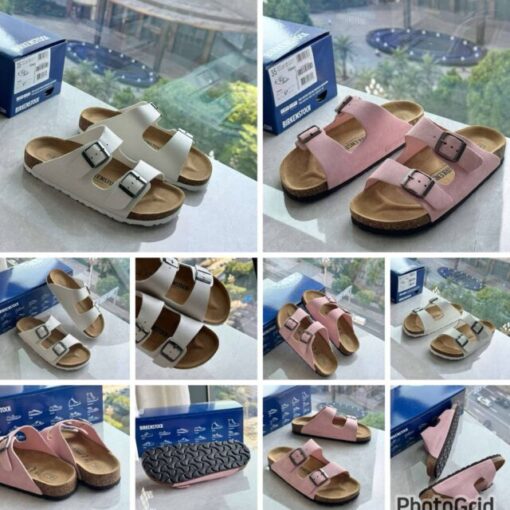 BIRKENSTOCK 白皮/ 粉反皮 原單100%
