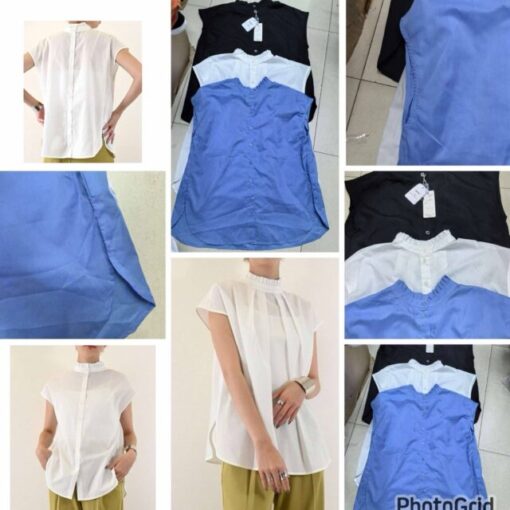 Earth 2 way pleated top