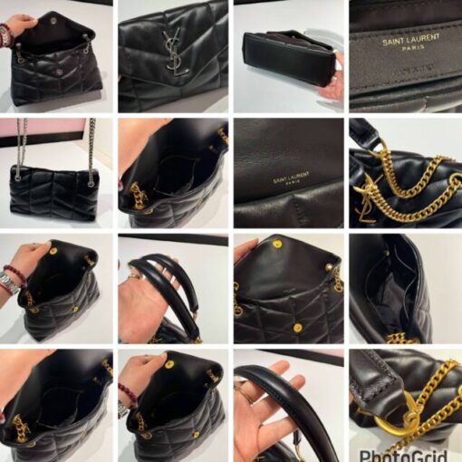 YSL Puffer M  Quilted shoulder Leather bag - Image 2