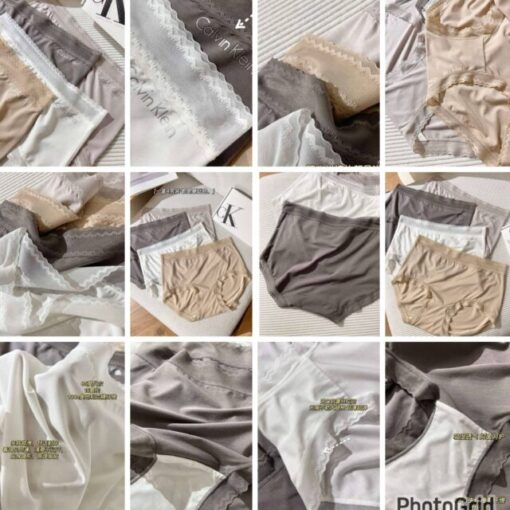 Ck lace seamless underwear ( 1 set 4 條顏色如圖）