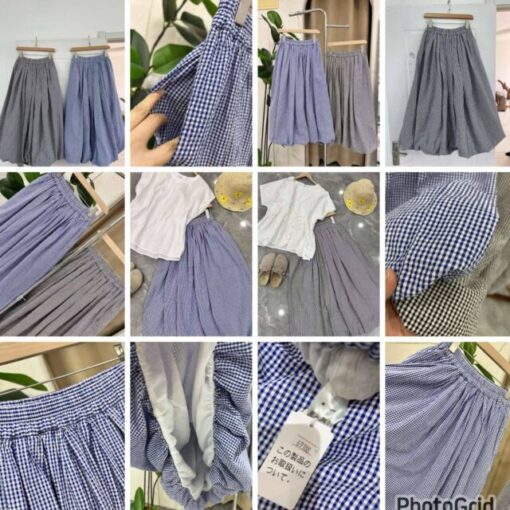 PDD checked skirt