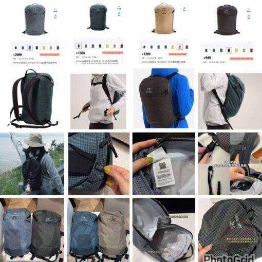 Arcteryx 爆款Konseal15L backpack 4色
