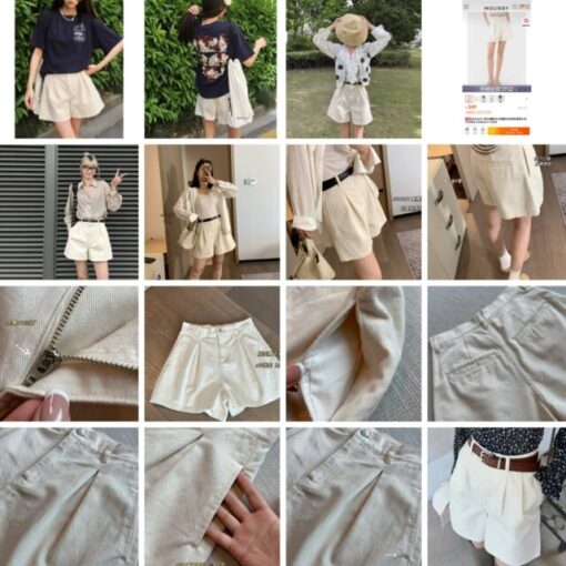 日本Moussy shorts 