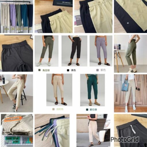 Lululemon UPF40 pull on 9分pants 