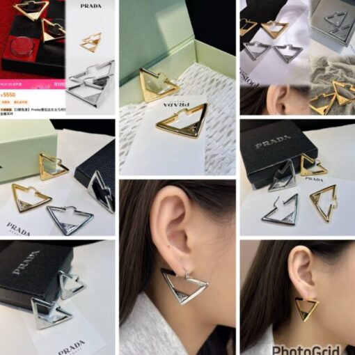 Prada earrings 122791 (silver)