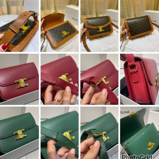 Celine leather bag 22.5cm (Size L) - Image 3