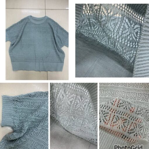 CP crochet knit top