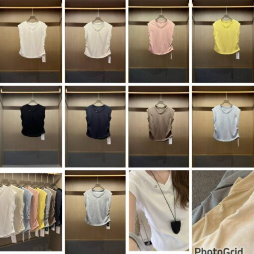 EGG side embellished tank top