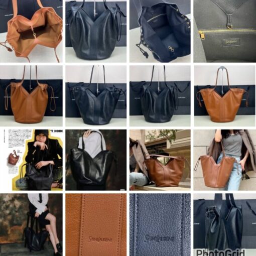 YSL Leather tote bag 