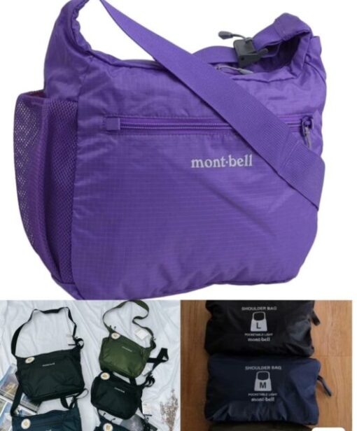 Montbell bag purple ( S/M)