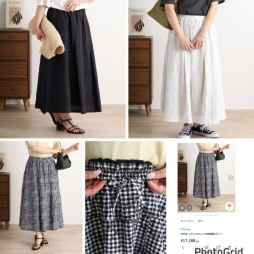 Japan Emago embroidery skirt