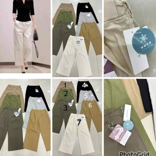 日本CC cool touch 9分直筒褲pants (5/7 only )