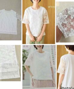 RN Lace embroidery top