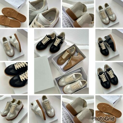 MM6 Leather Sneakers