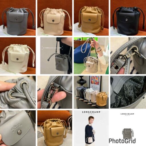 Long Champ Le Pilage Xtra Bucket  Bag 