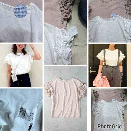 CP cool touch ruffle sleeved top - Image 2