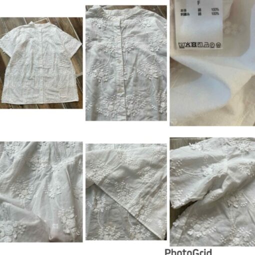 Smo2 crochet lace shirt 