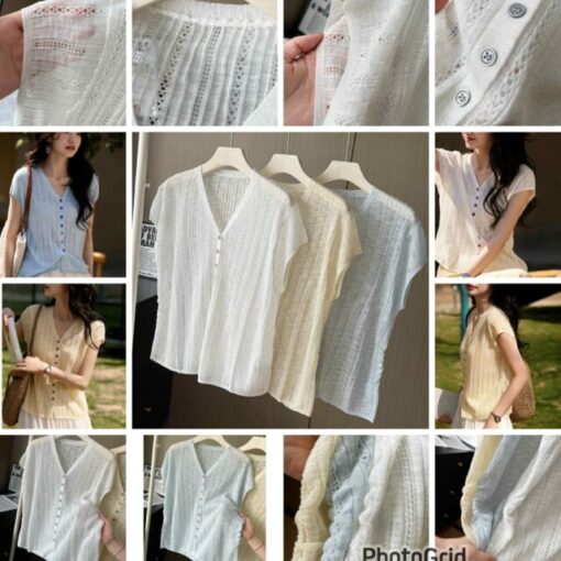KR Cool touch top/ cardigan