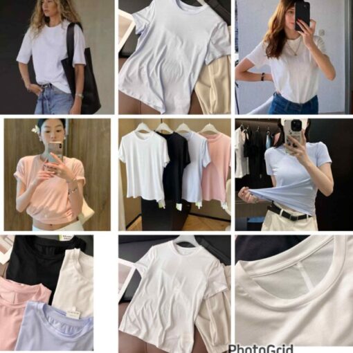 The Row cotton super stretchy tee 