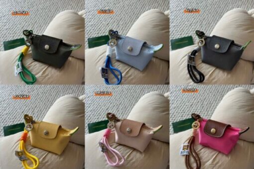 新色 𝐋𝐨𝐧𝐠𝐜𝐡𝐚𝐦𝐩 mini coin bag (Rmk col) - Image 2