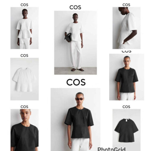 Cos ruffled top