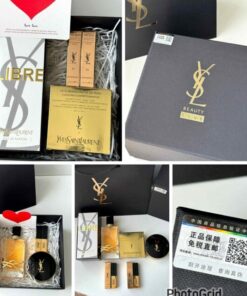 YSL cushion + lipstick + libre perfume set