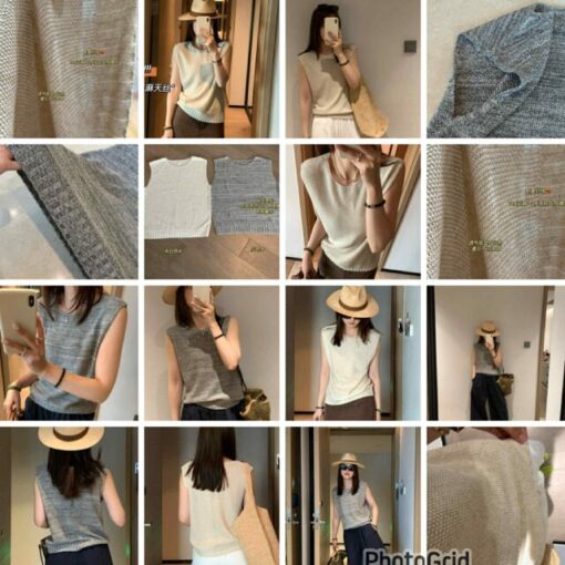 Max Mara weekend linen Silky tank top