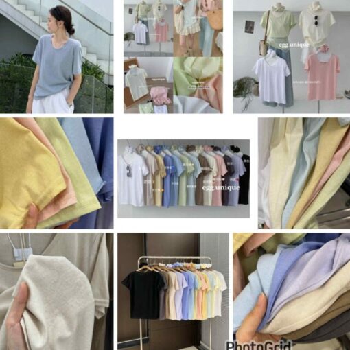 Egg cotton Top (remark colour)