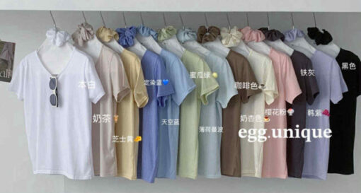 Egg cotton Top (remark colour) - Image 2