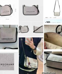 Long champ canvas bag