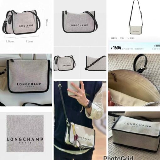 Long champ canvas bag